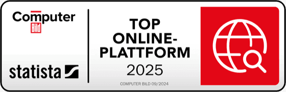 Computer Bild & Statista - Top Online-Plattform 2025